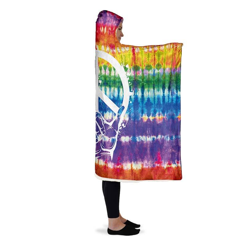 Tiedye Shaka Peace Orange