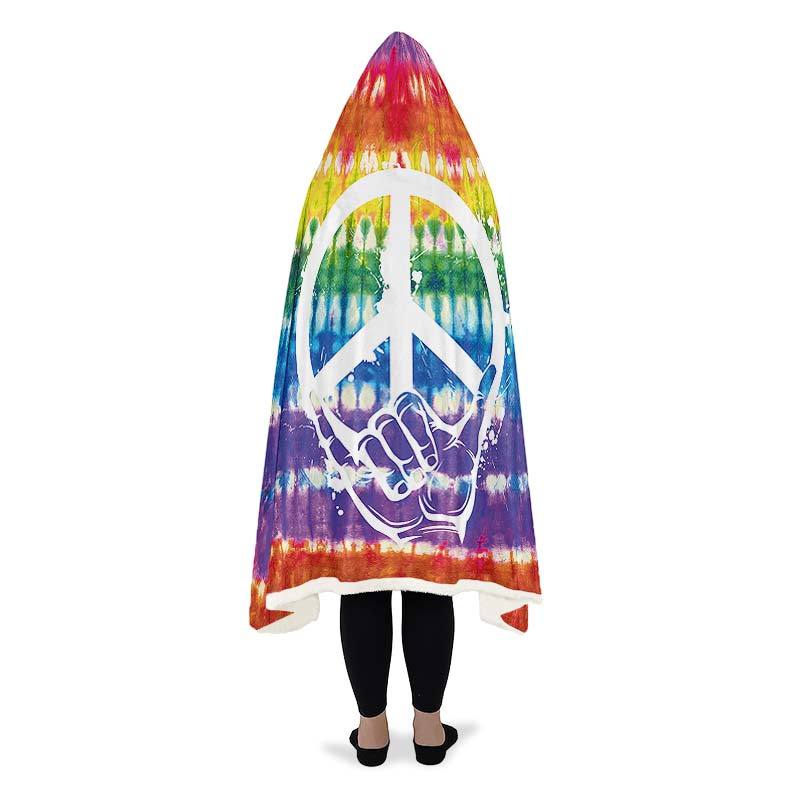 Tiedye Shaka Peace Orange