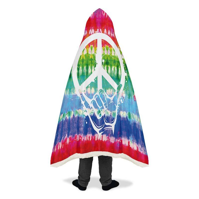 Tiedye Shaka Peace Red