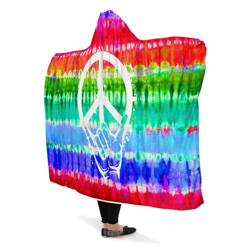 Tiedye Shaka Peace Red