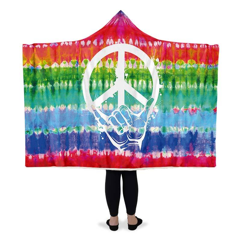 Tiedye Shaka Peace Red