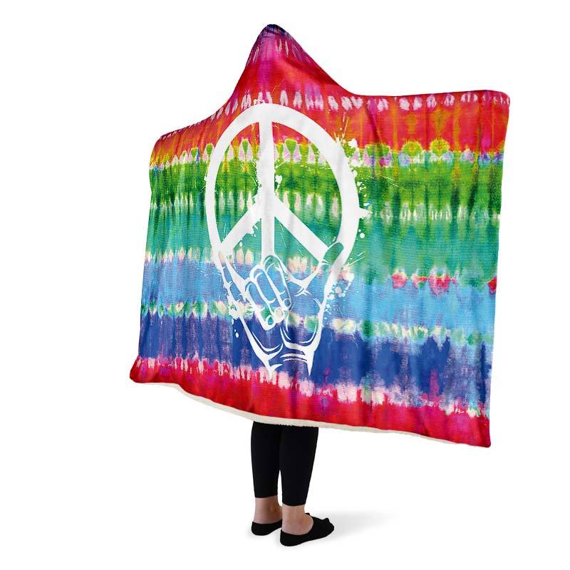 Tiedye Shaka Peace Red