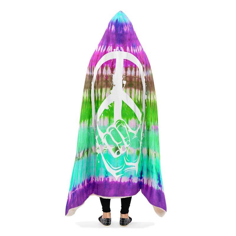 Tiedye Shaka Peace Violet