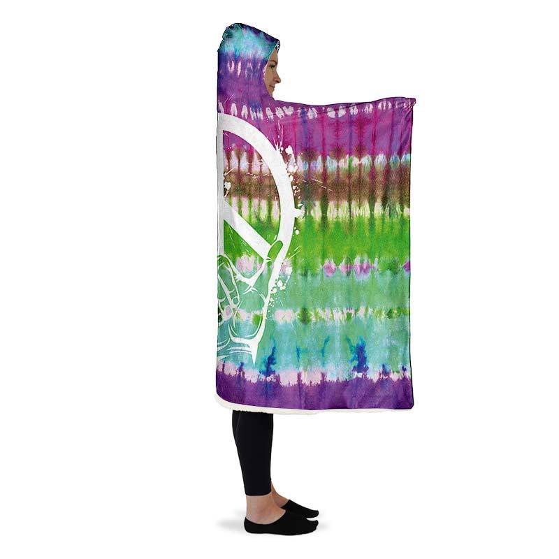 Tiedye Shaka Peace Violet