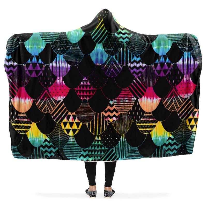 Colorful Dye Mosaic Art