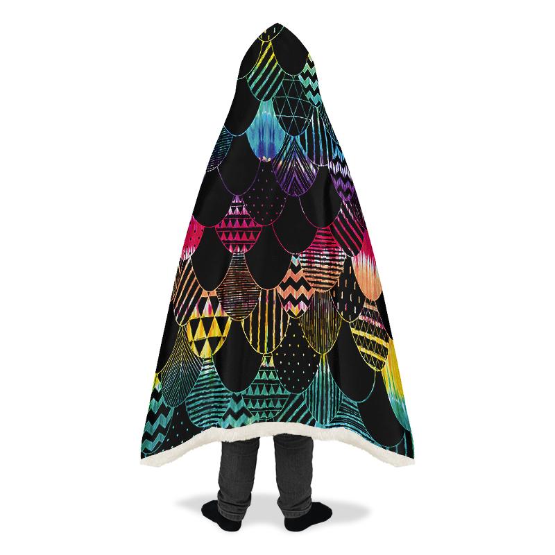 Colorful Dye Mosaic Art