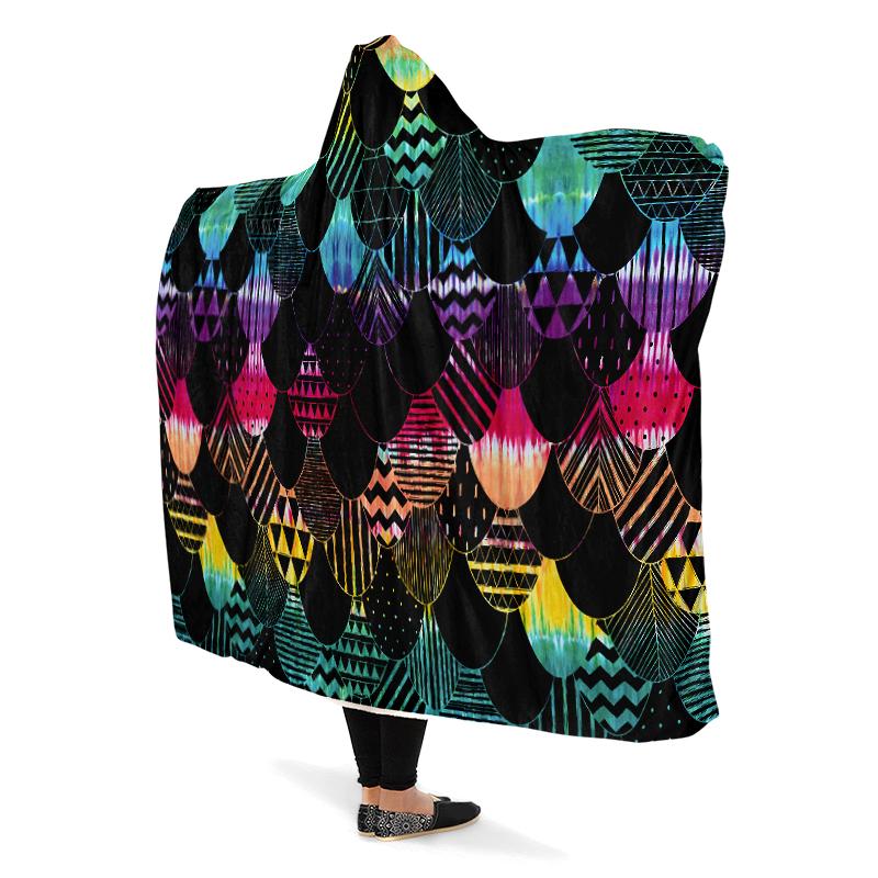 Colorful Dye Mosaic Art