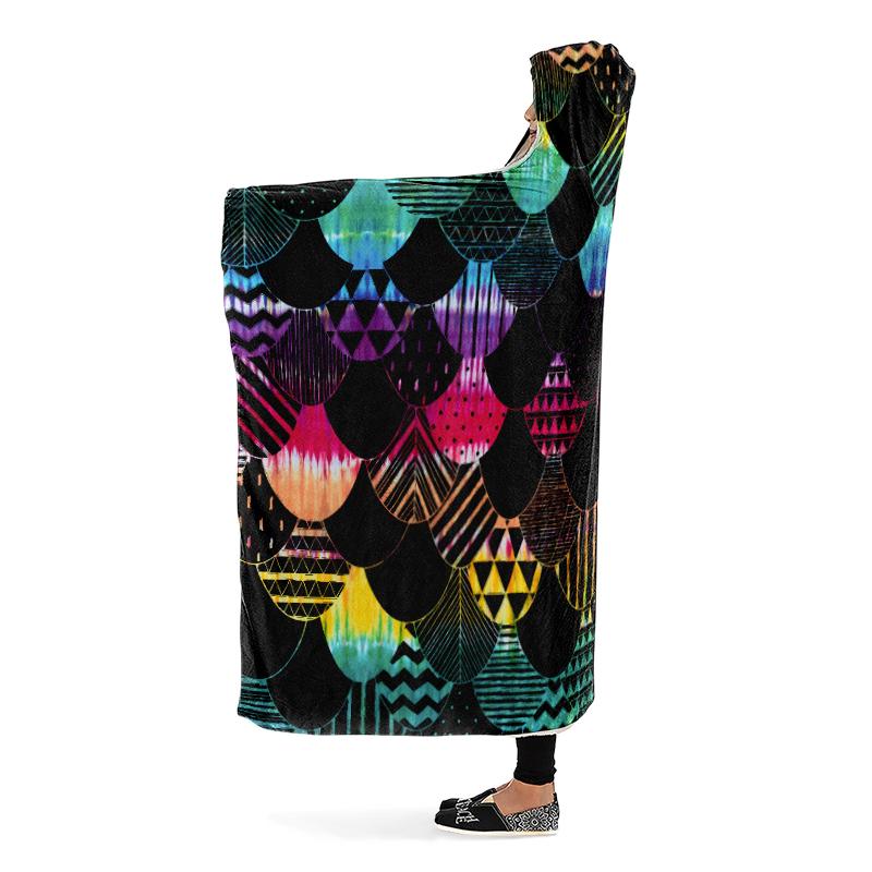 Colorful Dye Mosaic Art