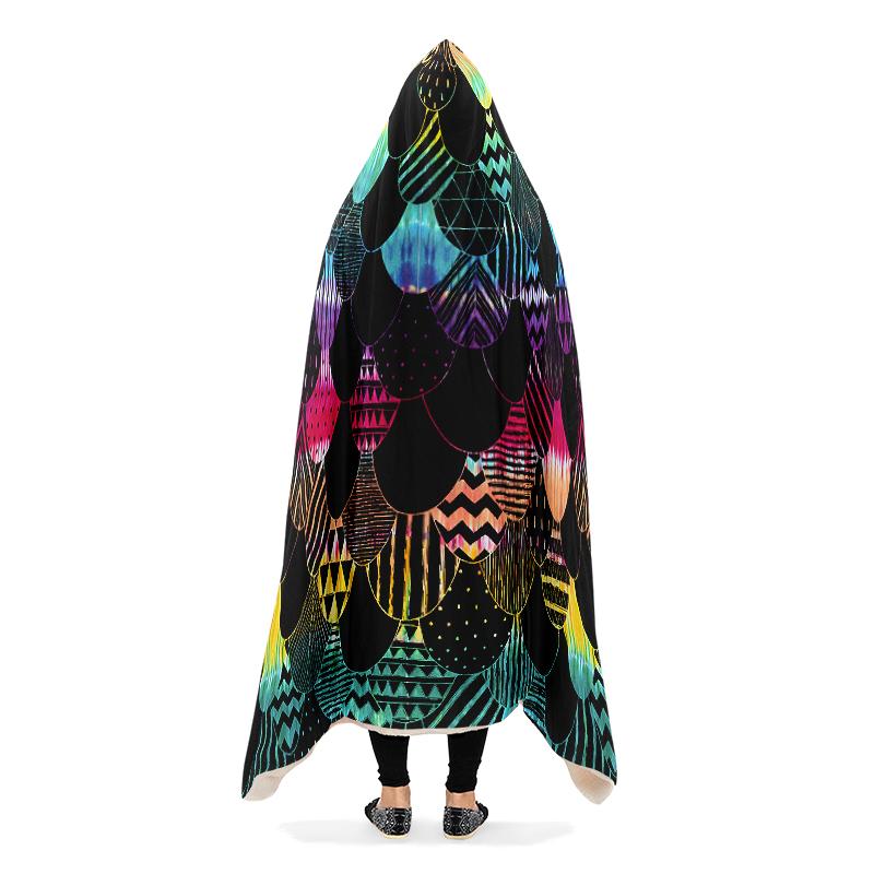 Colorful Dye Mosaic Art