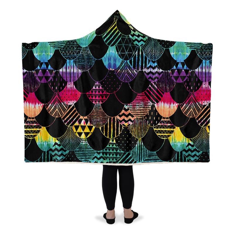 Colorful Dye Mosaic Art