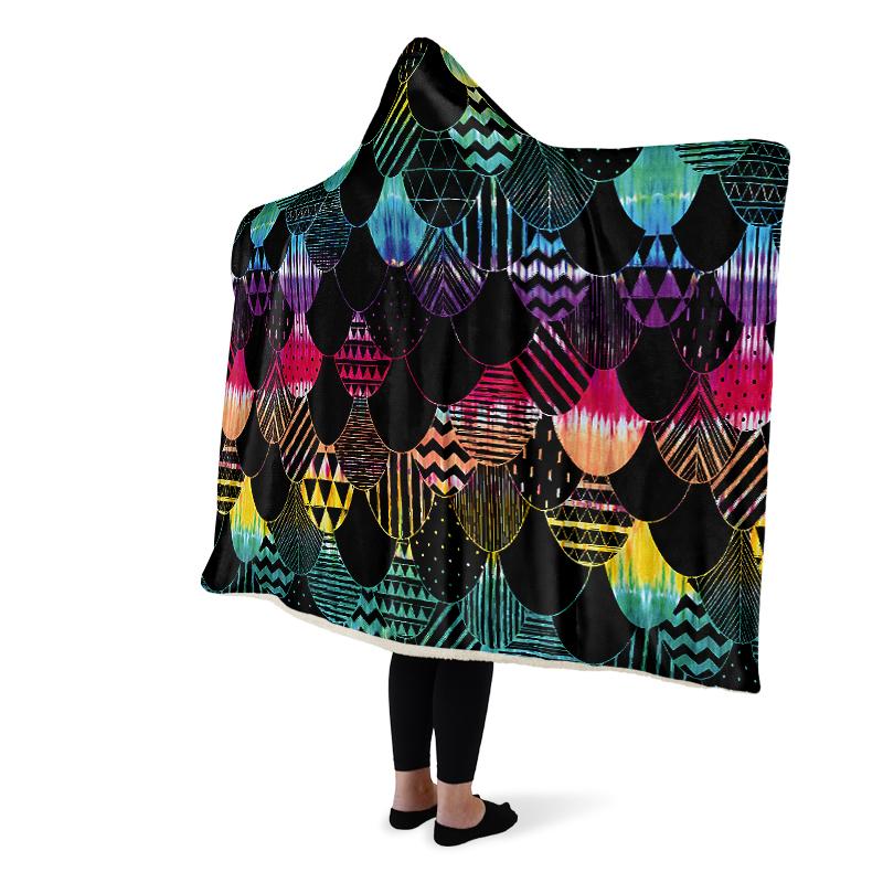 Colorful Dye Mosaic Art