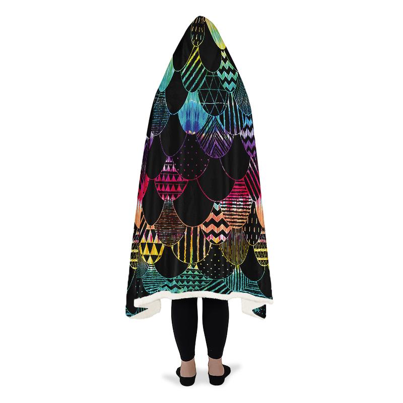 Colorful Dye Mosaic Art