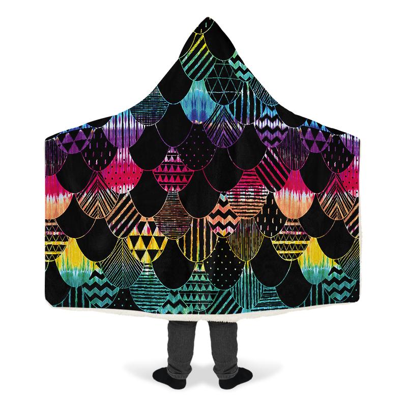 Colorful Dye Mosaic Art