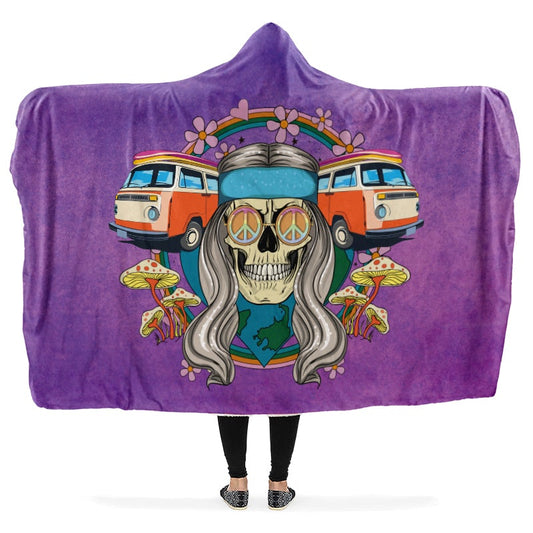 Hippie Skull Purple