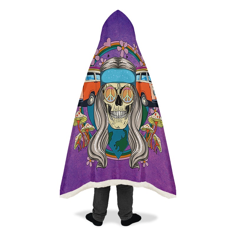 Hippie Skull Purple