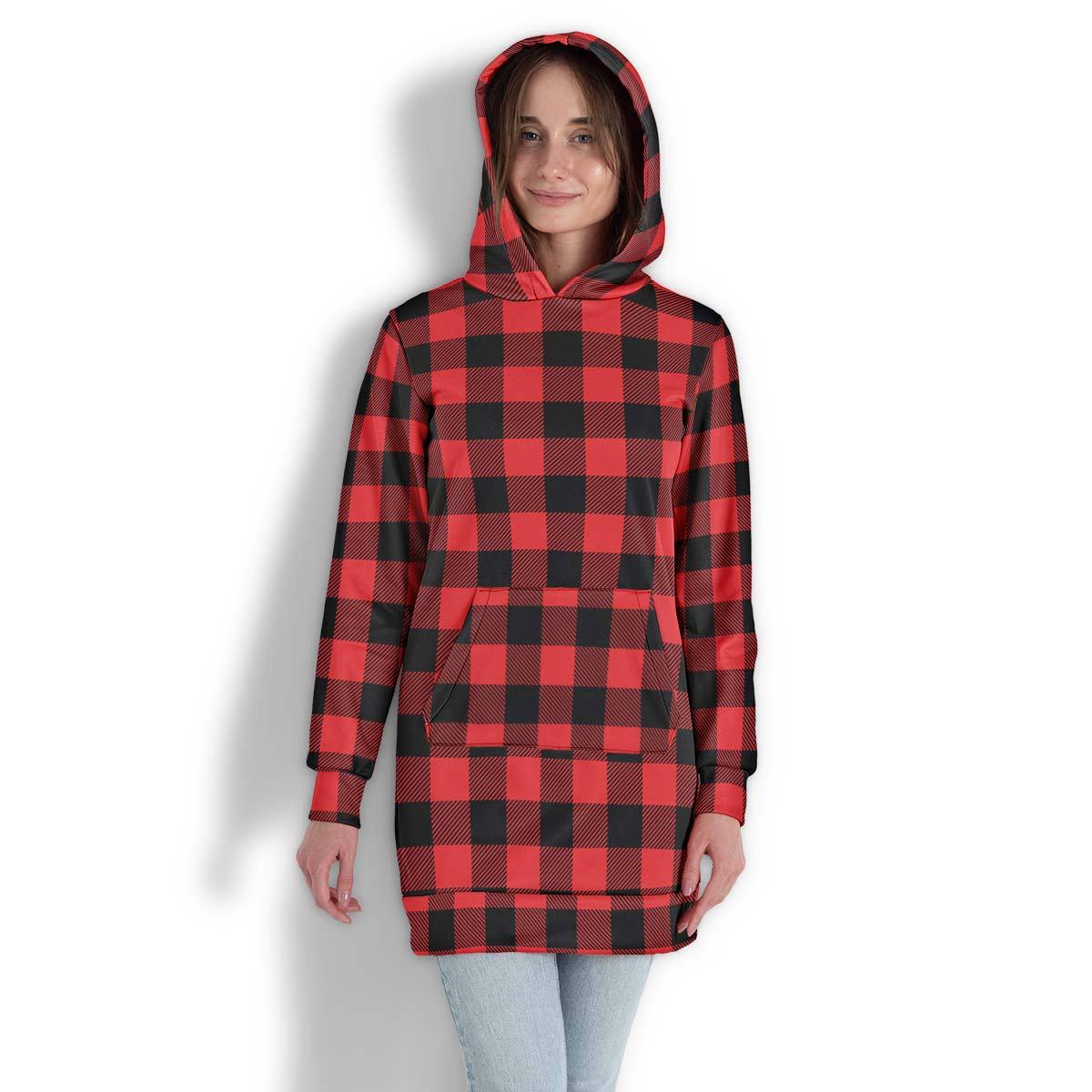 Checkered Black And Red