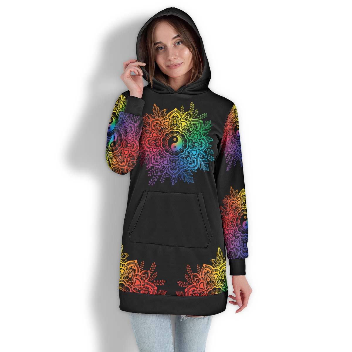 Colorful Yin Yang Mandala