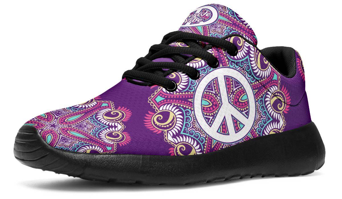 Purple Peace In Patterns