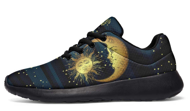 Sun And Moon With Dark Stripes