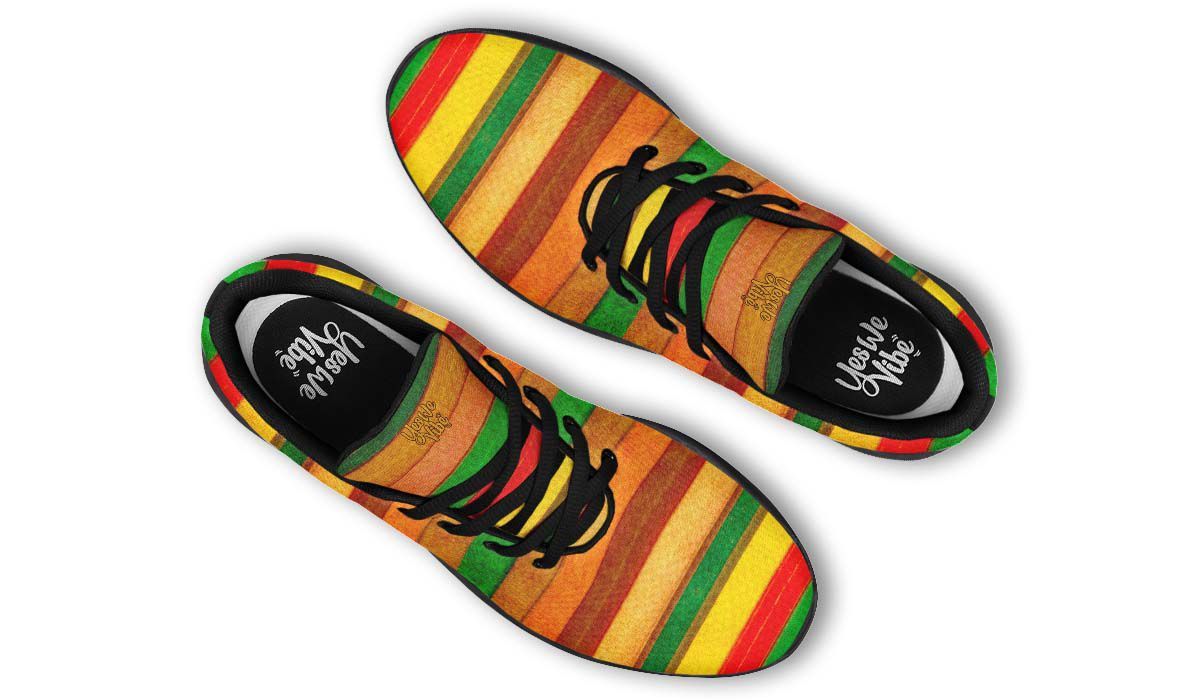 Yellow Green And Red Boho