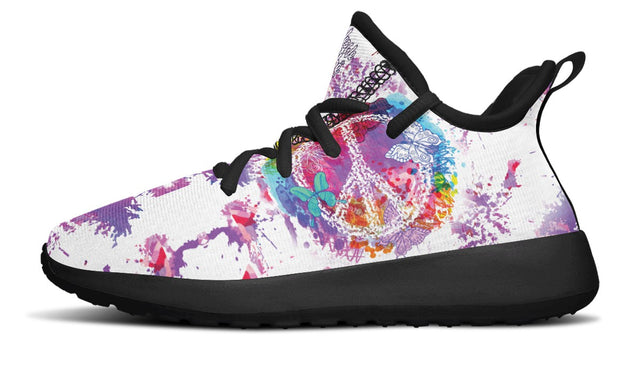 Colorful Peace And Butterflies