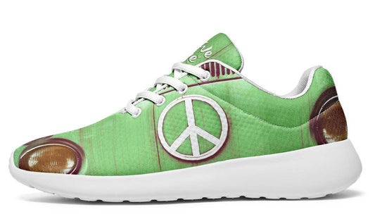 Old Hippie Van Green