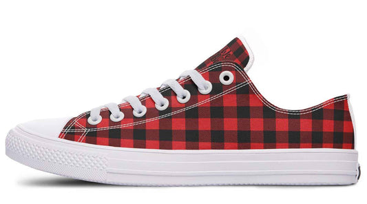 Checkered Black And Red