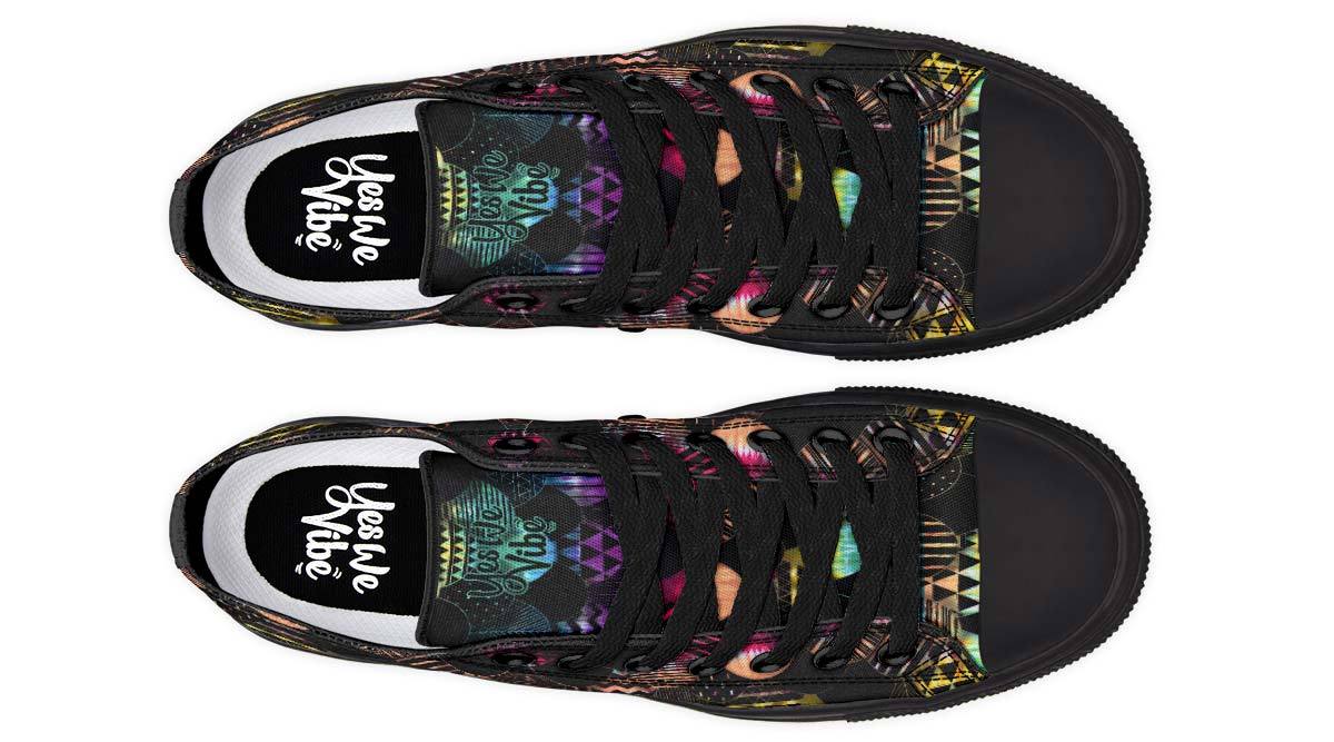 Colorful Dye Mosaic Art