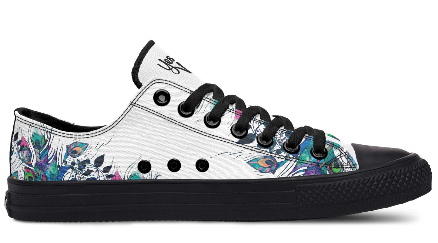 Watercolor Peacock Feather