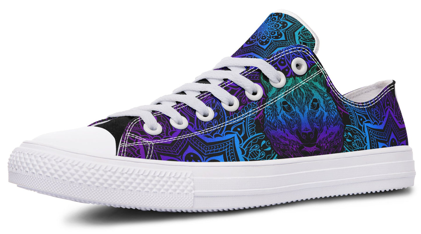 Colorful Wolf Mandala