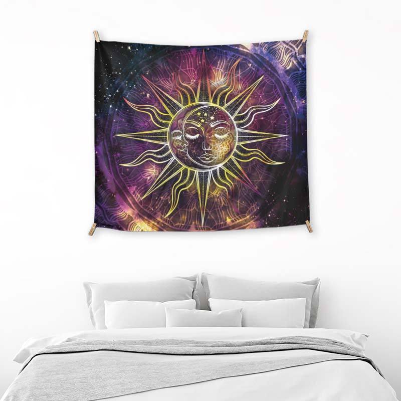 Space Sun And Moon