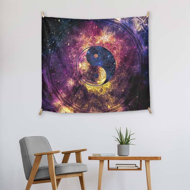 Space Yin Yang Mandala