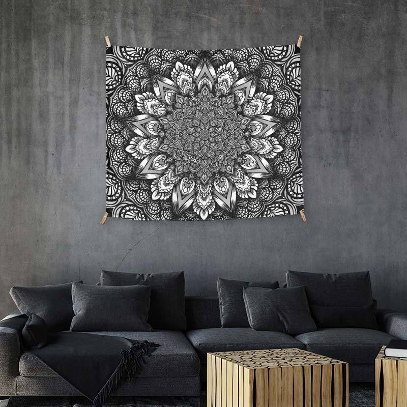 Black And White Mandala