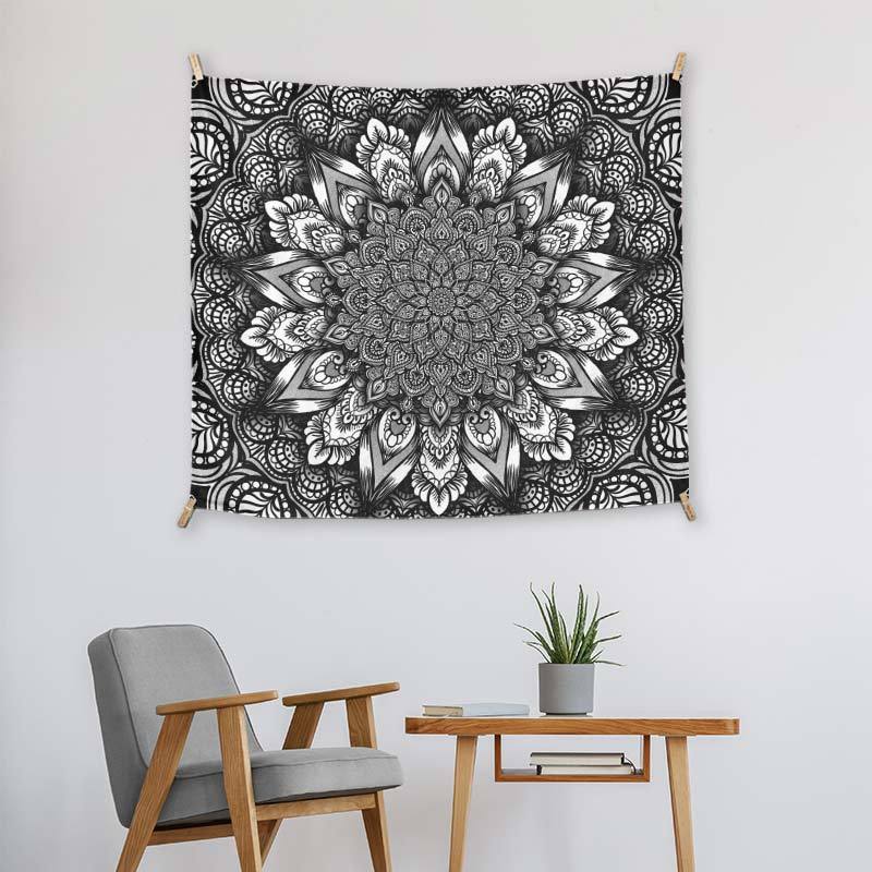 Black And White Mandala