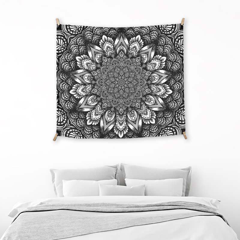 Black And White Mandala