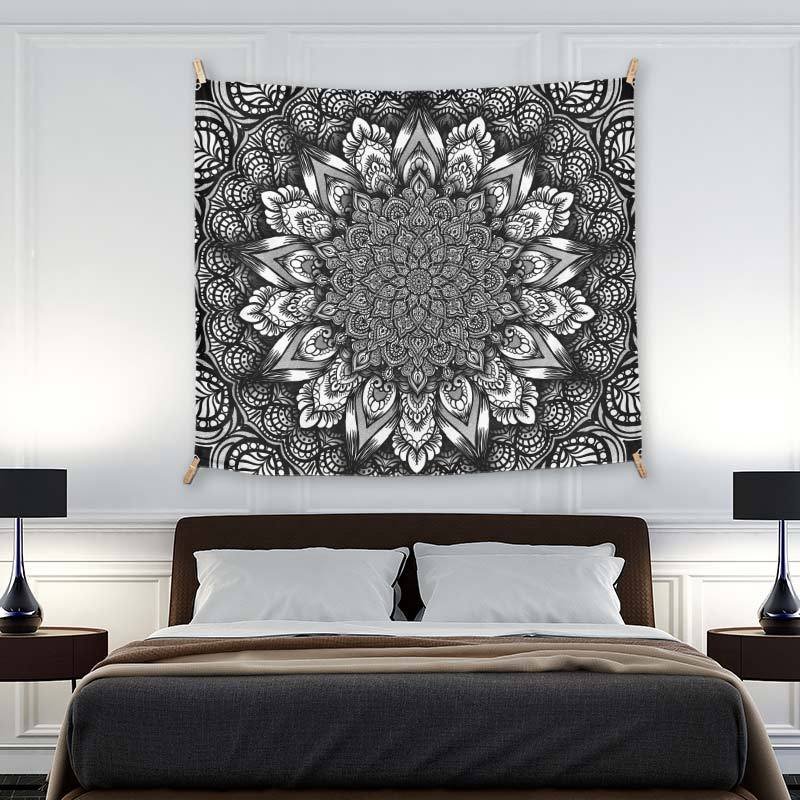 Black And White Mandala