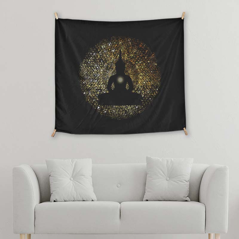 Glowing Buddha