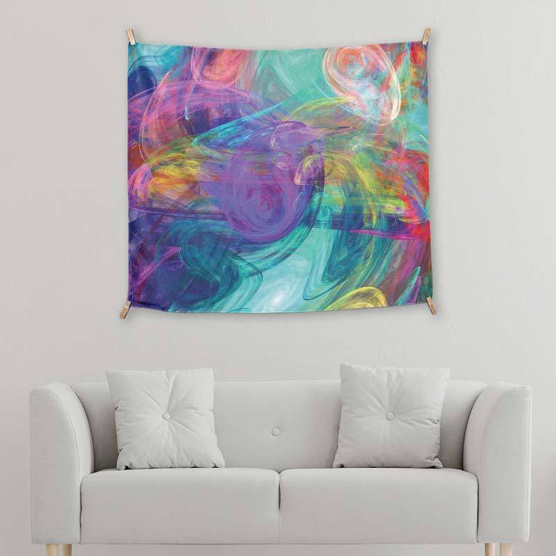 Happy Hippie In Colors