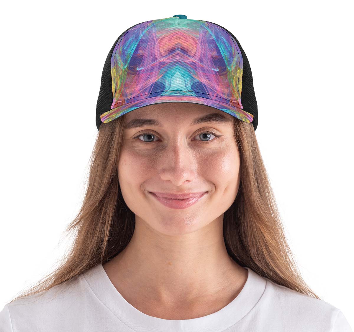Happy Hippie In Colors