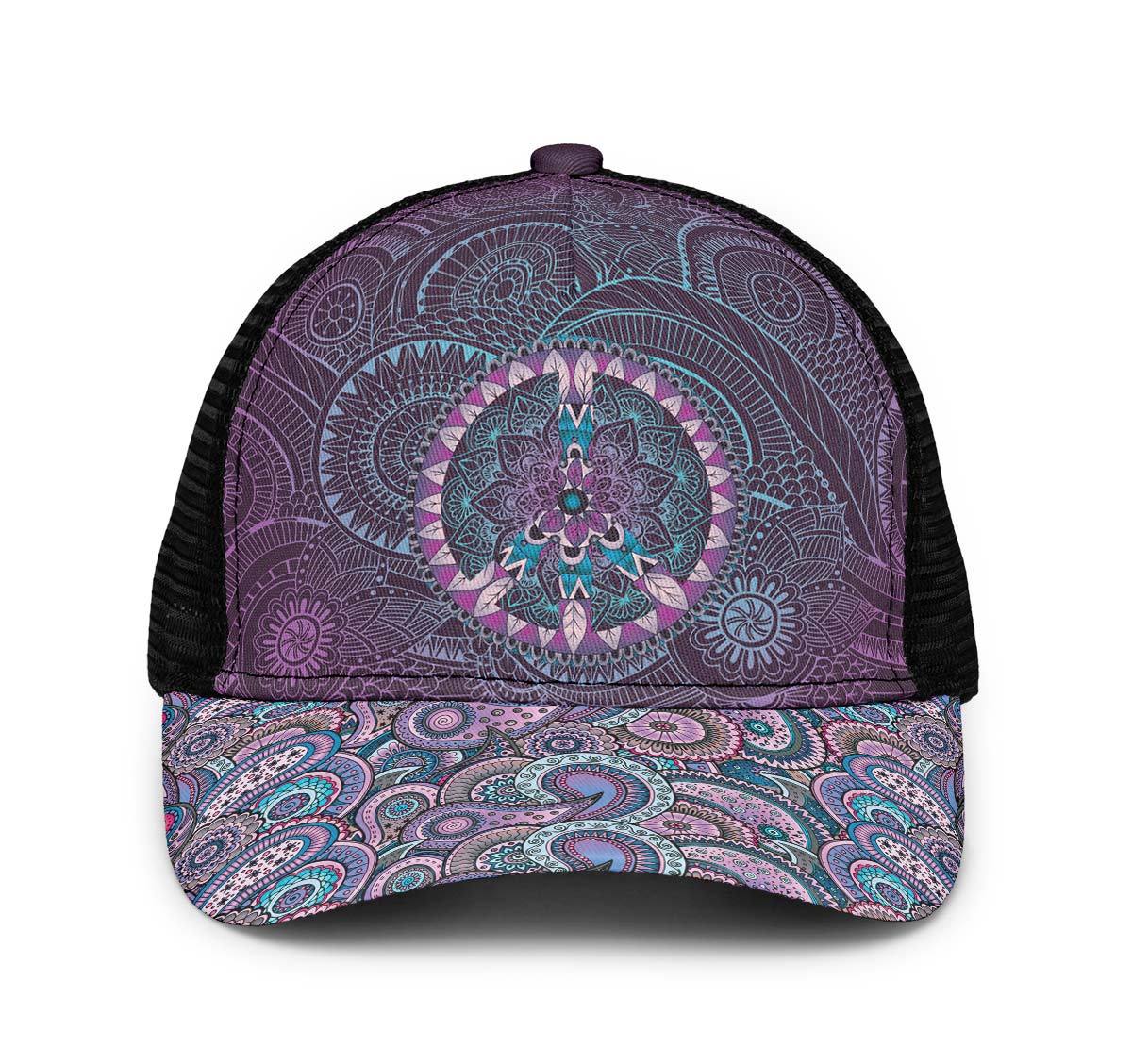 Purple Peace And Mandala