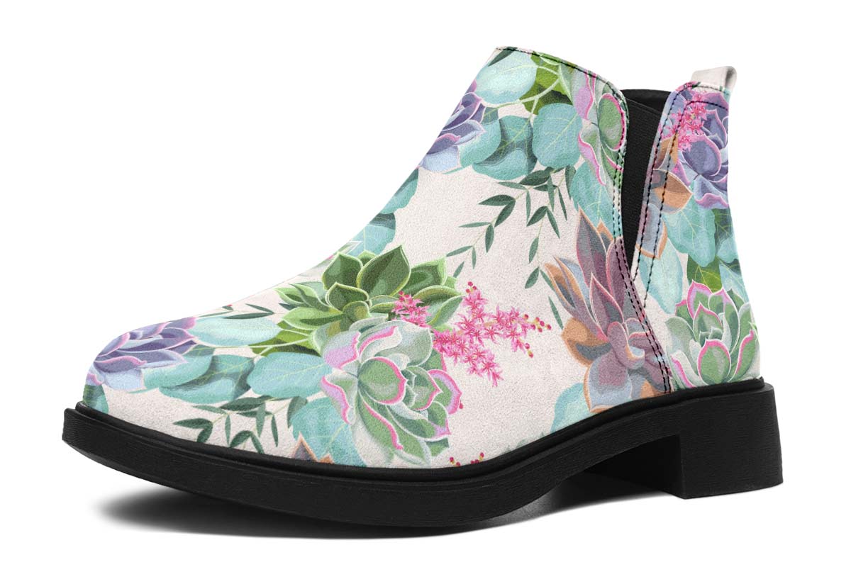 Succulents Pastel Colors