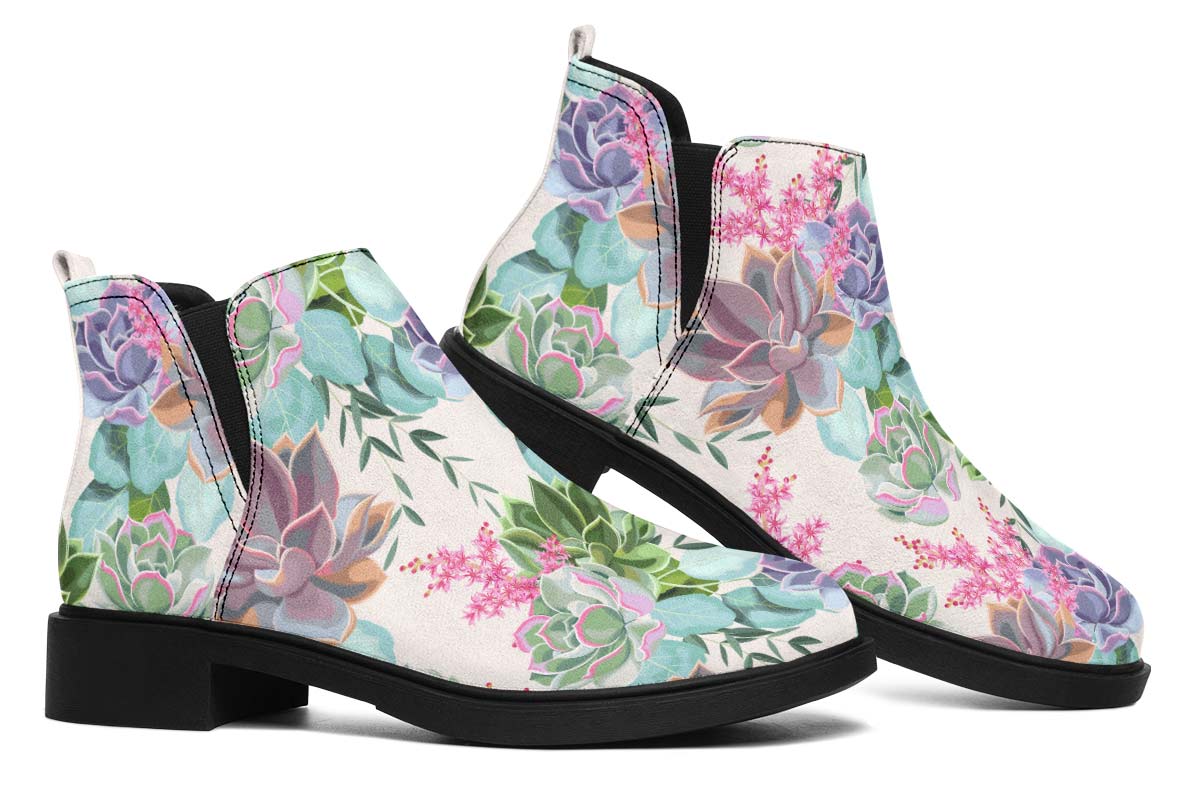 Succulents Pastel Colors