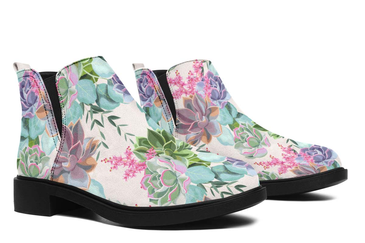 Succulents Pastel Colors