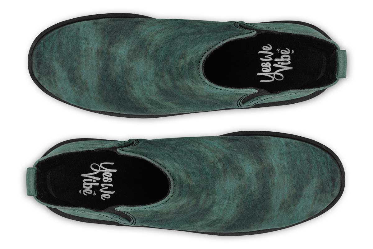 Tie Dye Green Black