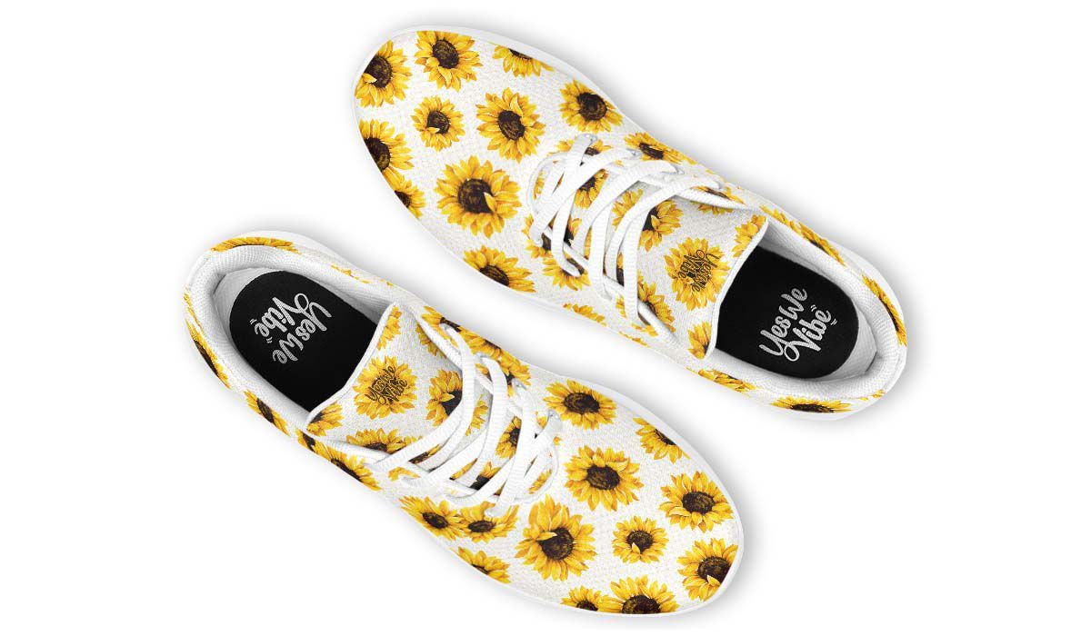 Yellow Sunflower White