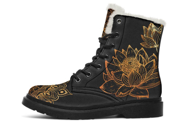 Gold Lotus Flower