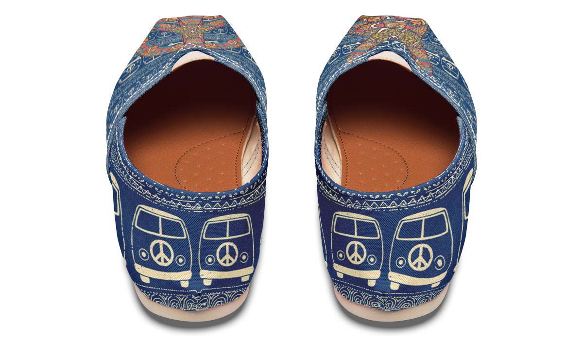Navy Hippie Van Peace
