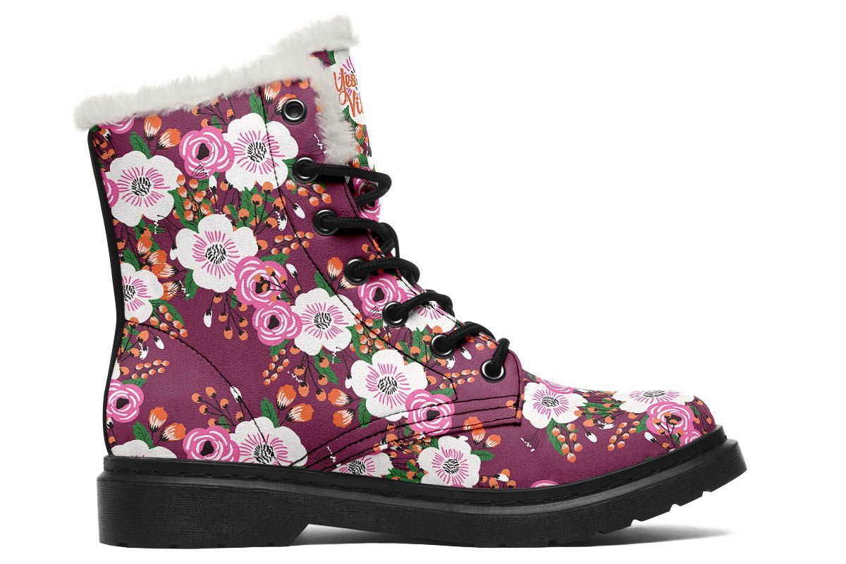 Vintage Orange Flowers