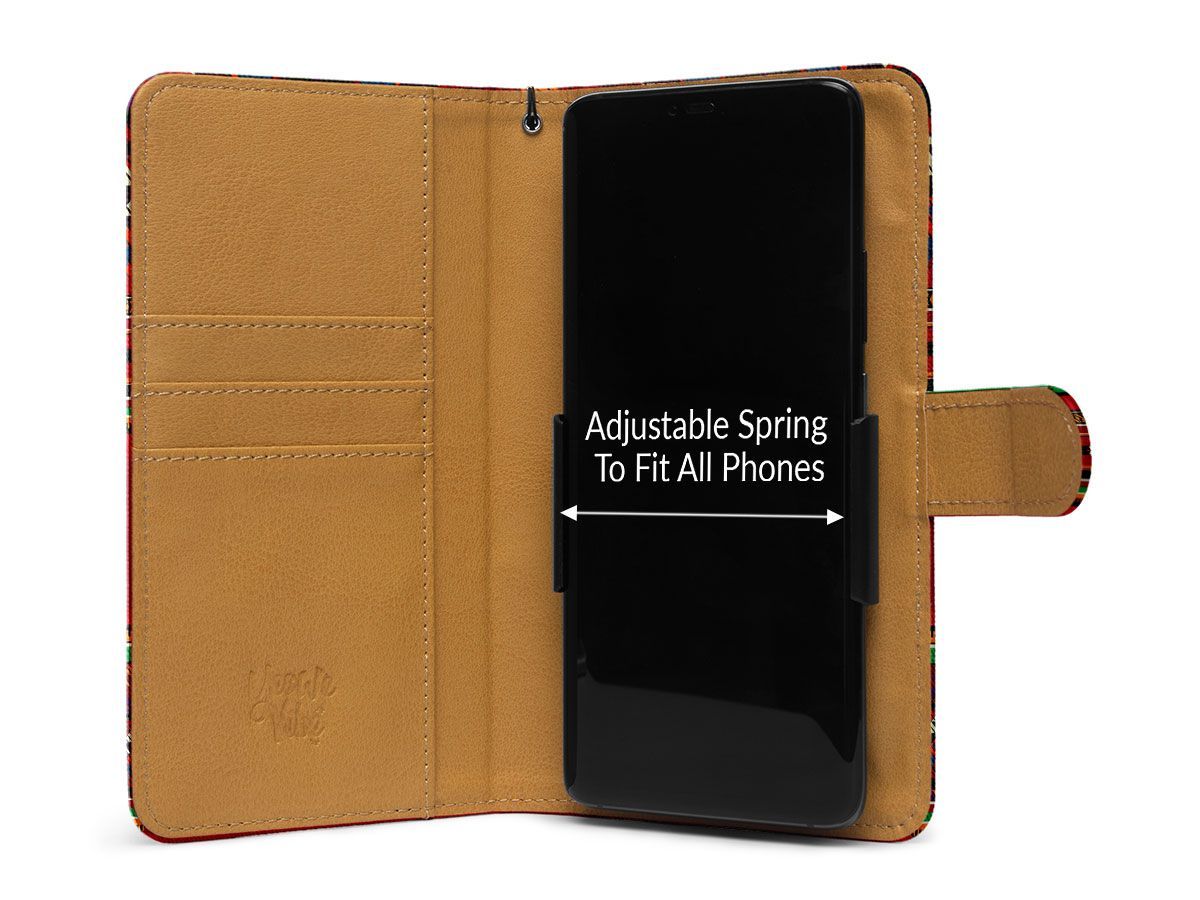 Triangles Pattern Red