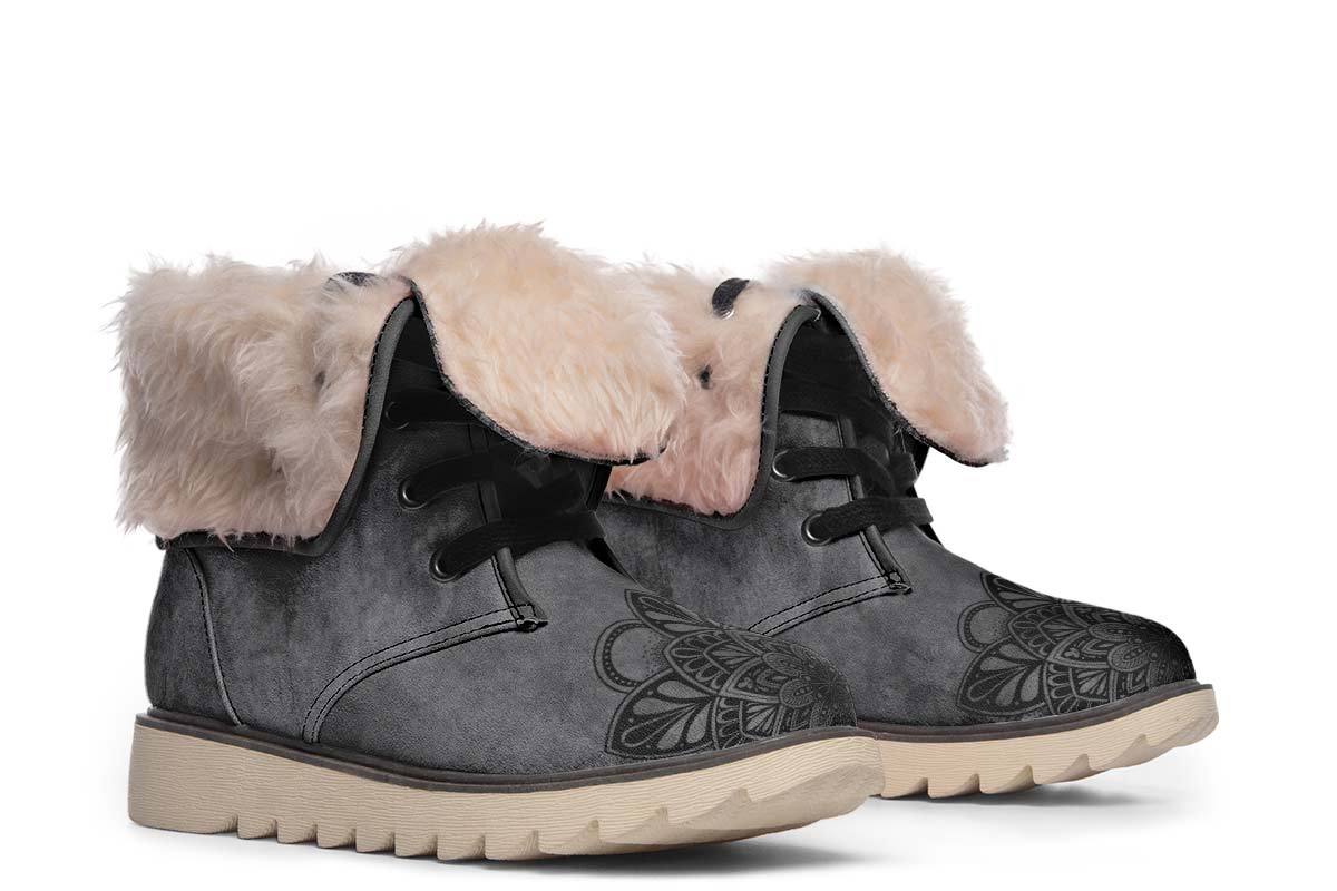 Grey Decorative Mandala